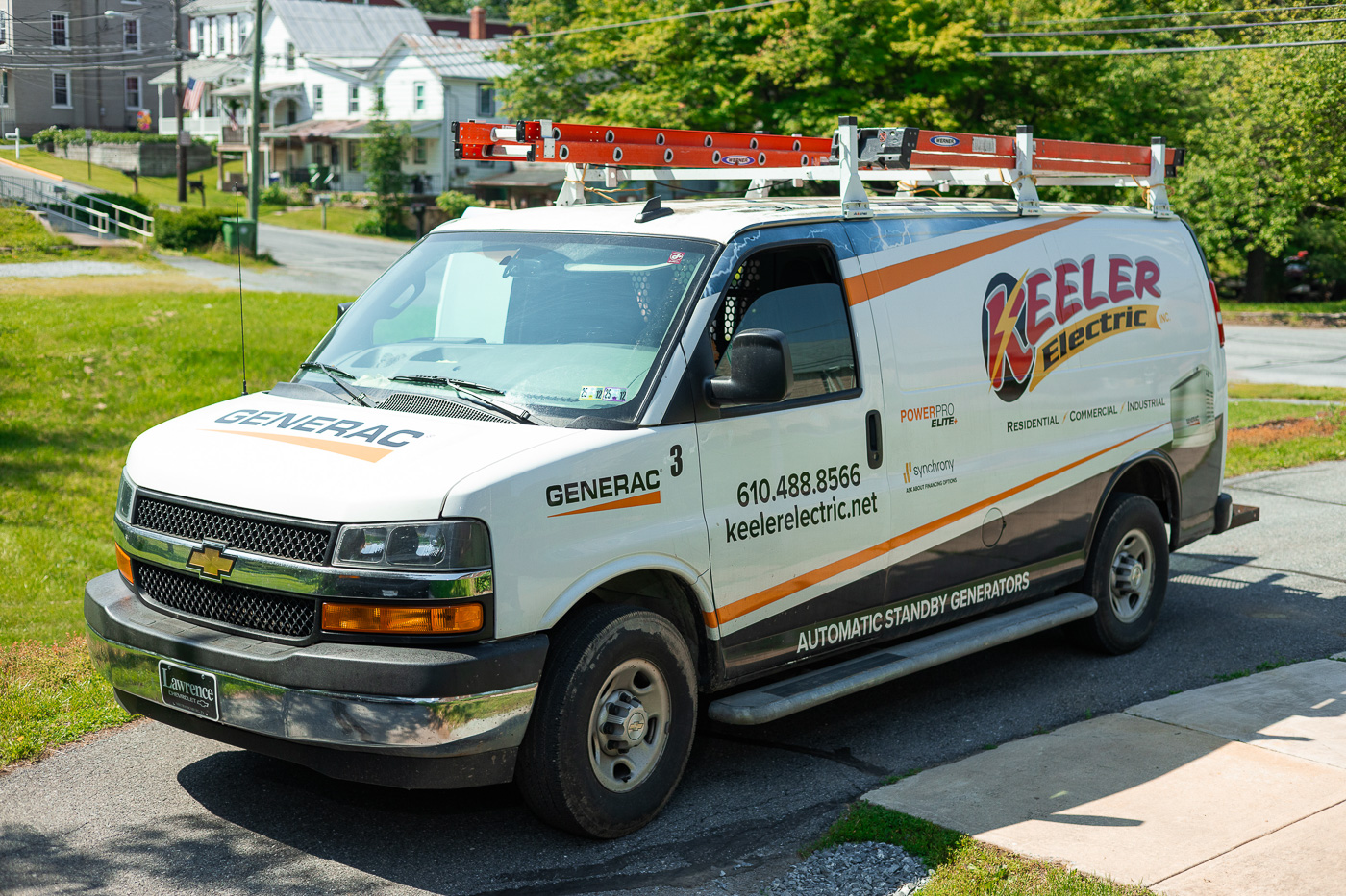 Keeler Electric Van